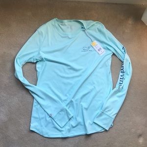 NWT seafoam long sleeve vineyard vines